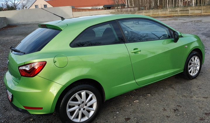 Seat Ibiza cena 18900 przebieg: 264000, rok produkcji 2013 z Szepietowo małe 254